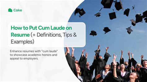 How To List Cum Laude on a Resume (With Tips and Examples).